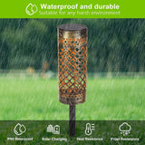 Metal Solar-powered Lawn Lamps Courtyard Decorative Waterproof - Nioor