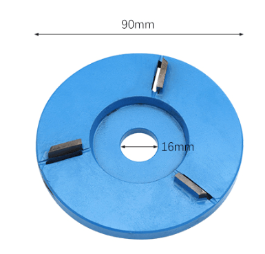 Meterk Six Teeth Power Wood Carving Disc Tool Milling Cutter For 16mm Aperture Angle Grinder Power Tool Accessories - Nioor