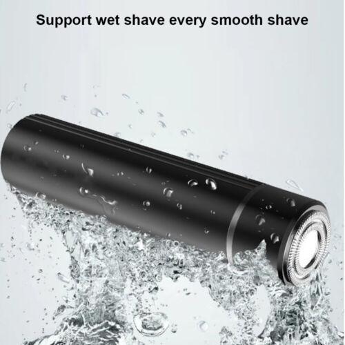 Mini Electric Shaver Rechargeable Portable Razor Washable Trimmer Beard Men Portable Electric Shaver USB Rechargeable Shaving Machine Washable Cordless Beard - Nioor