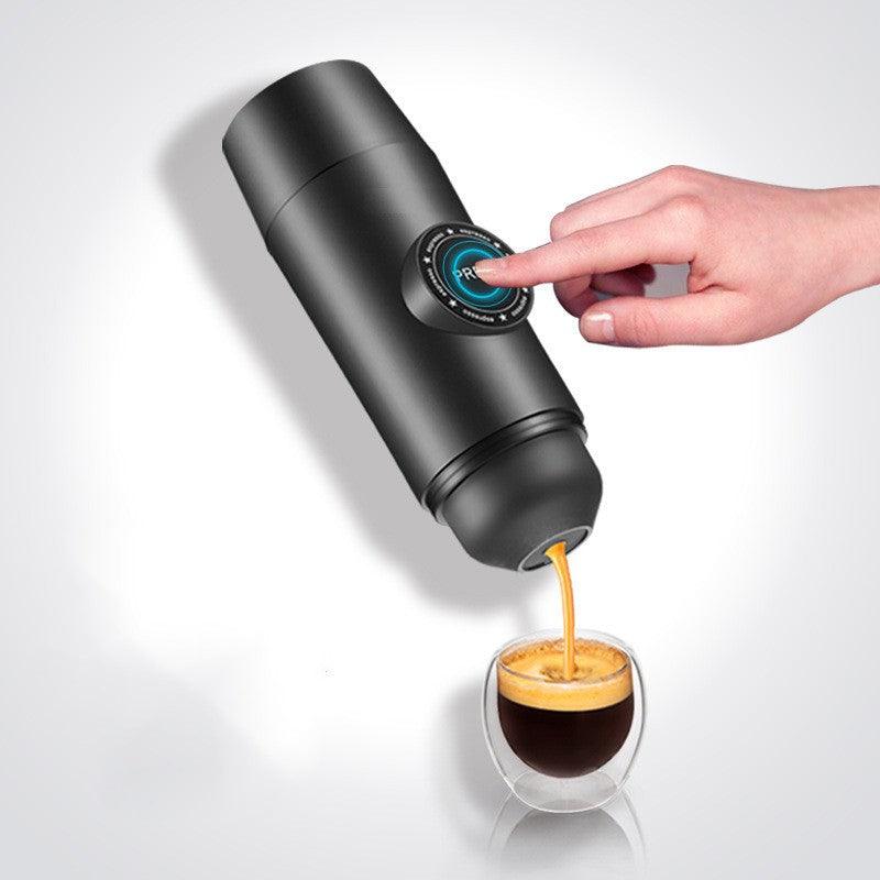 Mini Espresso Coffee Maker Portable Rechargeable Mech - Nioor