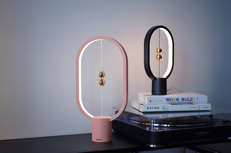 Mini Smart Magnetic Switch USB Suspended LED Bedroom Bedside Atmosphere Table Lamp - Nioor