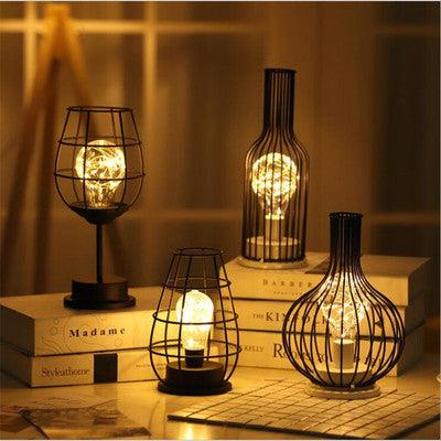 Minimalist hollow table lamps - Nioor