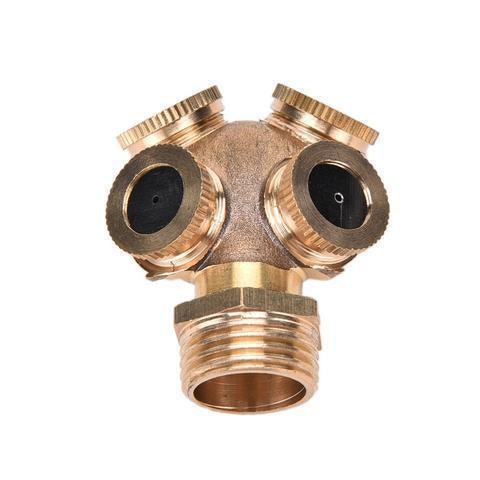 Mist Nozzles Water Spray Nozzle Garden Sprinkler Adjustable Spray Nozzle Brass Irrigation Fitting - Nioor