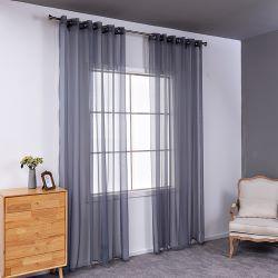 Modern And Simple Pure Color Cotton And Linen Window Screen - Nioor