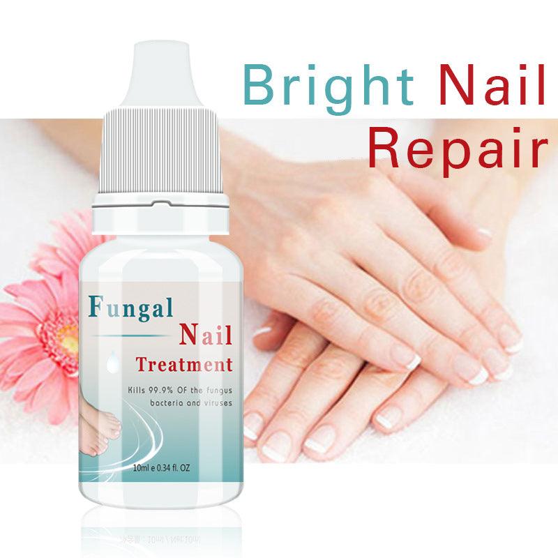 Moisturizing nail liquid 10ml gray nail repair liquid nourishing armor armor sterilization product - Nioor