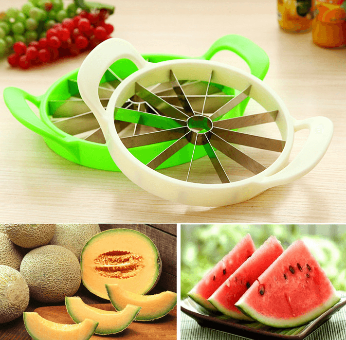 Multi-function Fruit Slicer Melon Watermelon Slicer Melon Cutter Practical Fruit Kitchen Tool - Nioor