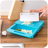 Multifunction Kitchen Chopping Blocks Sinks Drain Basket Cutting Board Vegetable Meat Tools Kitchen Accessories Chopping Board - Nioor