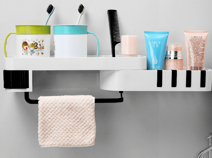 Multifunctional bathroom shelf - Nioor