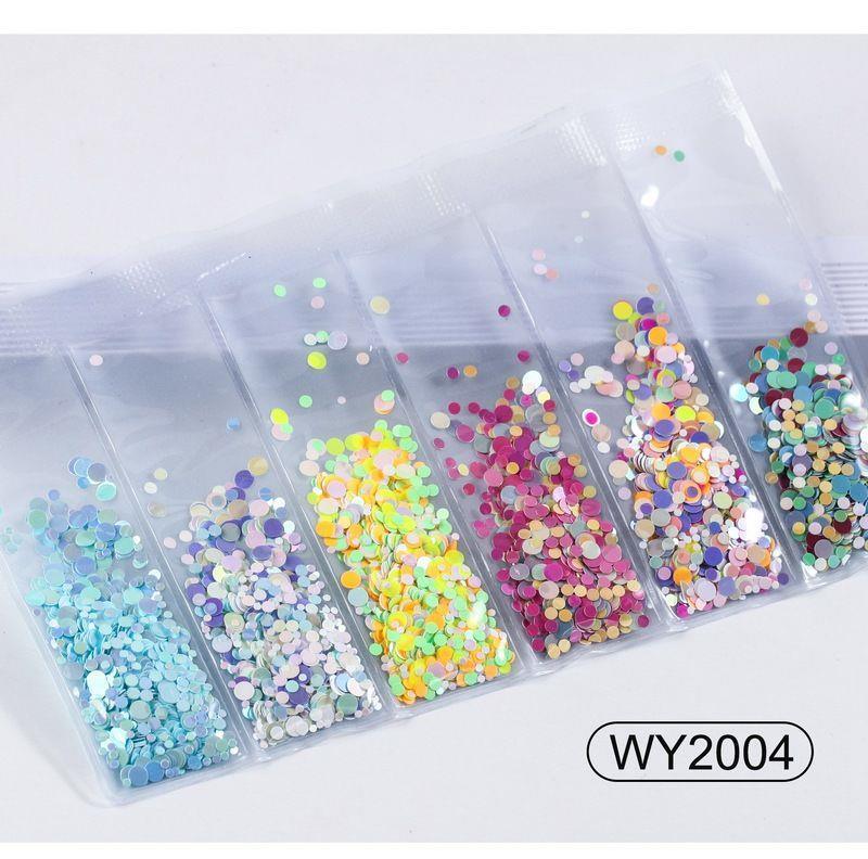 Nail Art Accessories Glitter Sequins Laser Diamond Love Heart Nail Patch - Nioor