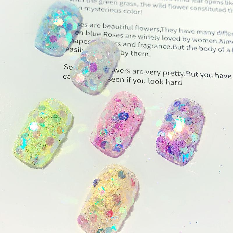 Nail Art Luminous Symphony Glitter Sequin Set - Nioor