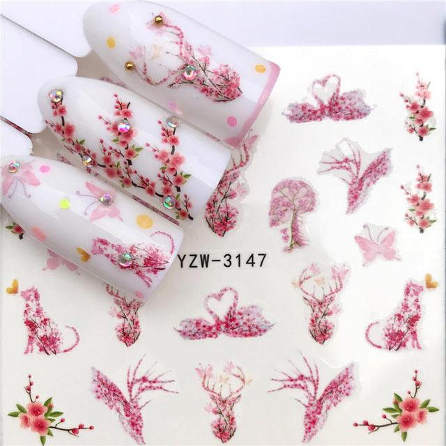 Nail Flower Sticker - Nioor