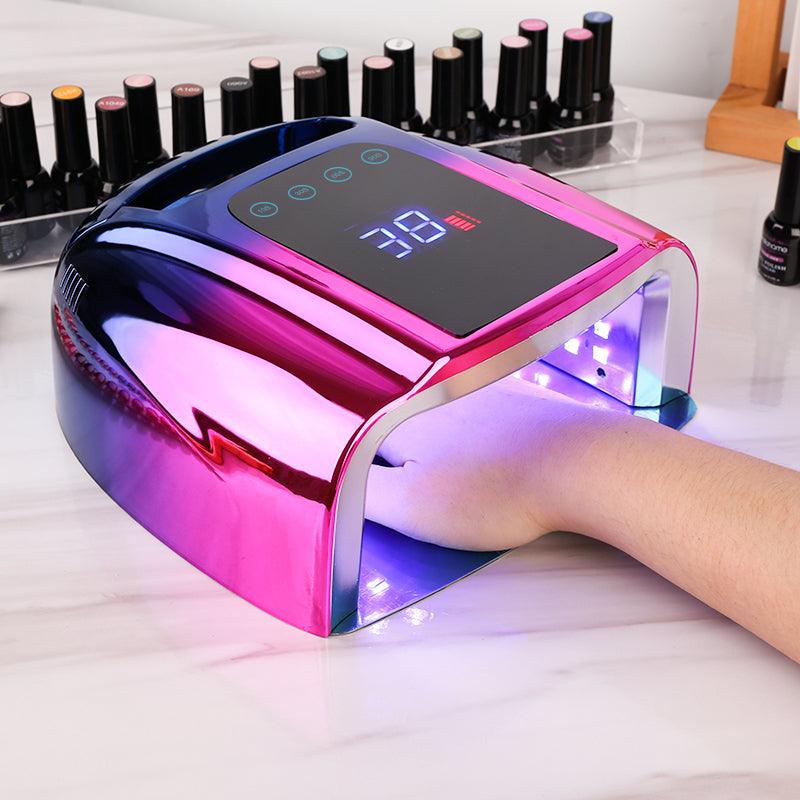 Nail Light Therapy Machine 96W High Power Quick Dry Smart Wireless UV - Nioor