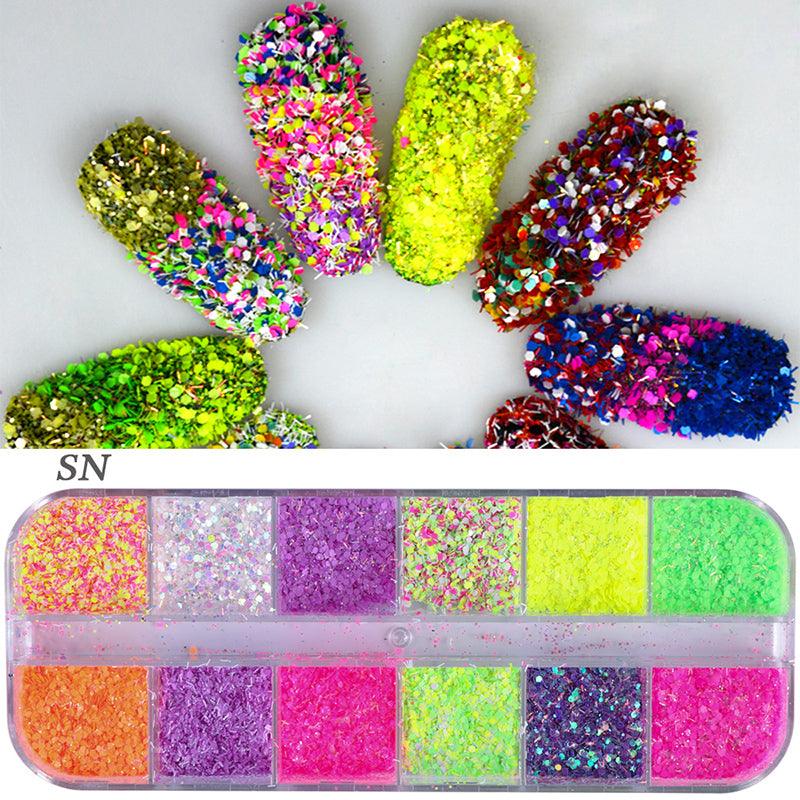 Nail polish glitter - Nioor