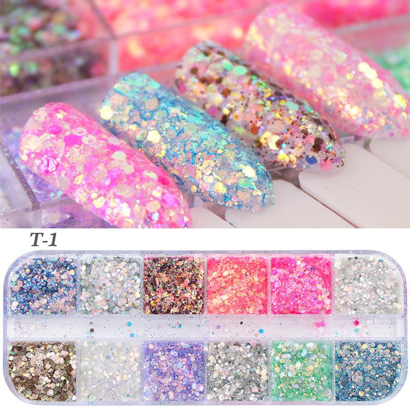 Nail polish glitter - Nioor