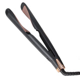 New 2 In 1 Flat Iron Curler Twist Professional Dual Voltage Titanium Tourmaline Ionic Ceramic Hair Straightener - Nioor