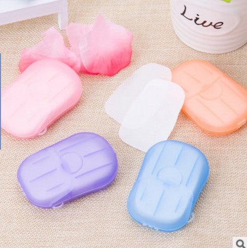 New Convenient Boxed Disposable Mini Soap Tablets For Travel Use - Nioor