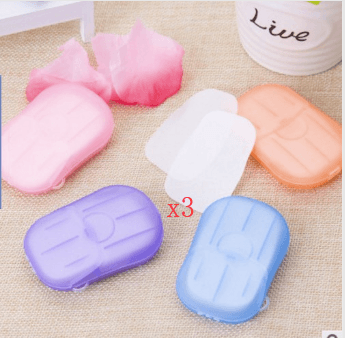 New Convenient Boxed Disposable Mini Soap Tablets For Travel Use - Nioor