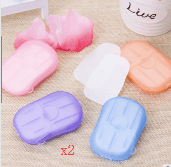 New Convenient Boxed Disposable Mini Soap Tablets For Travel Use - Nioor