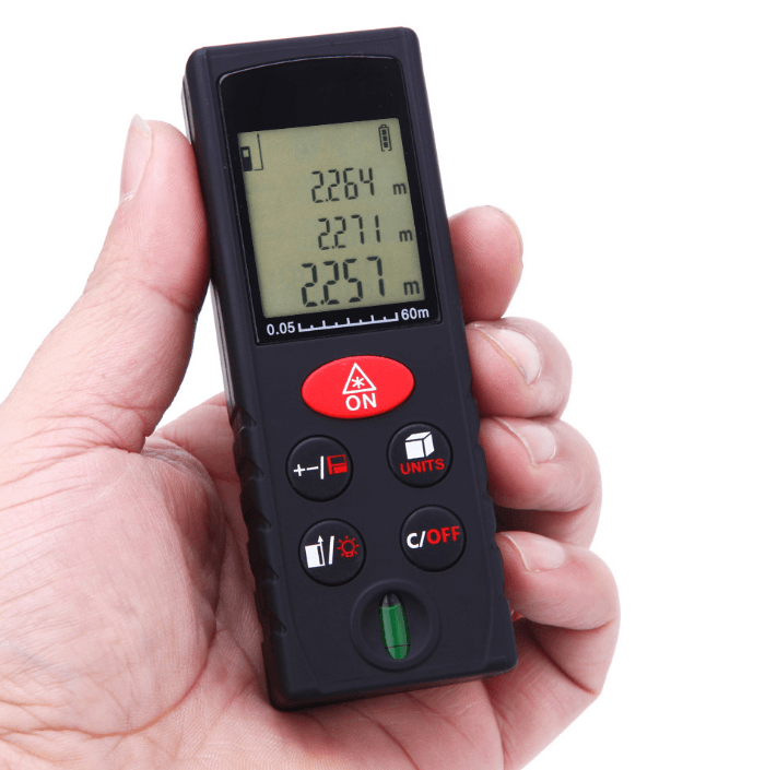 New Digital Laser Distance Meter 40m 60m 80m 100m Laser Rangefinder Level Area Volume Measuring Gauge diastimeter tape measure - Nioor