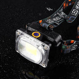 New Headlight Cob Floodlight Led Rechargeable Strong Light Super Bright Operation Work Auto Repair Night Fishing Lamp Head-Mounted Flashlight - Nioor