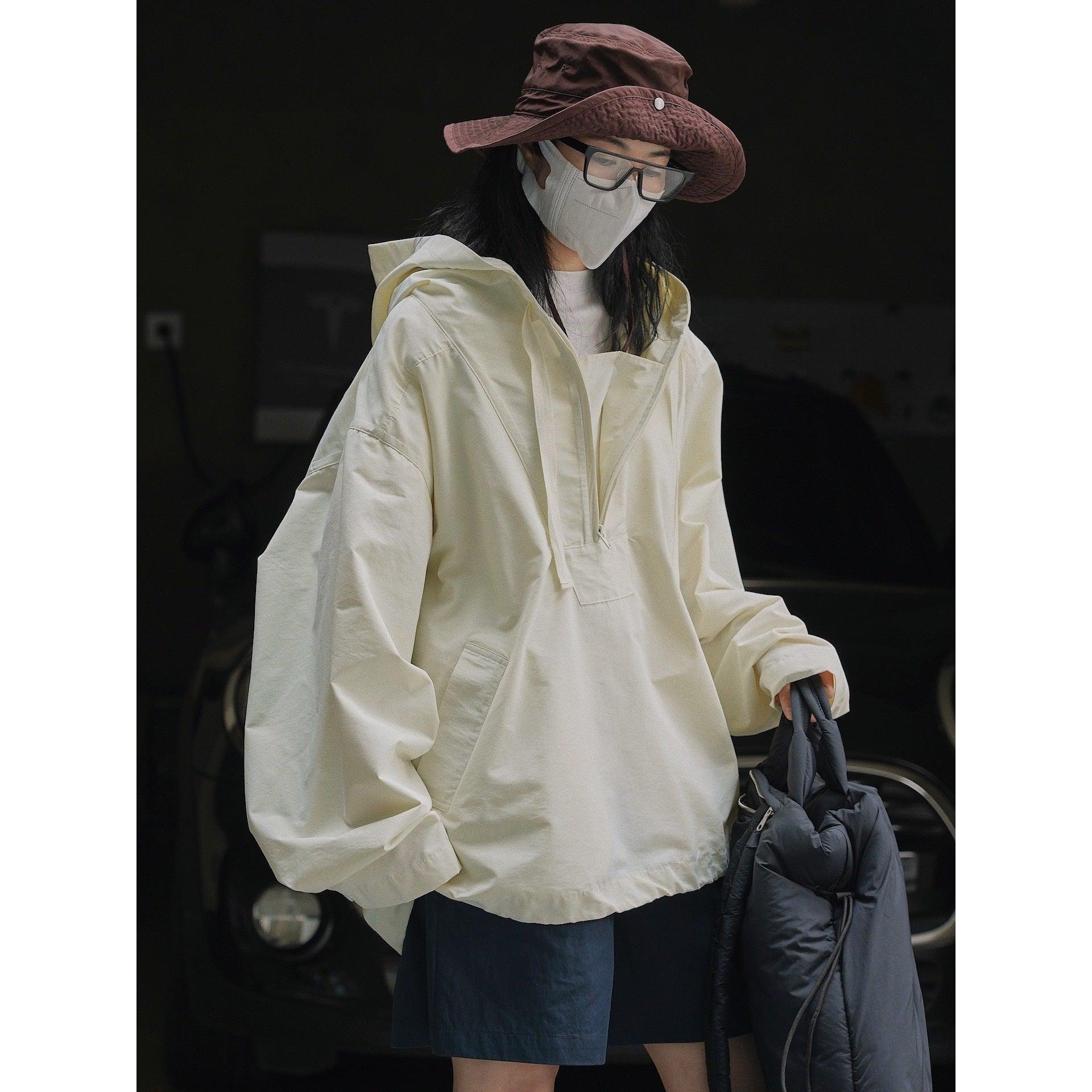 New Korean Style Casual Urban Outdoor Hooded Jacket Slim Profile Windproof Coat Sweatshirt - Nioor