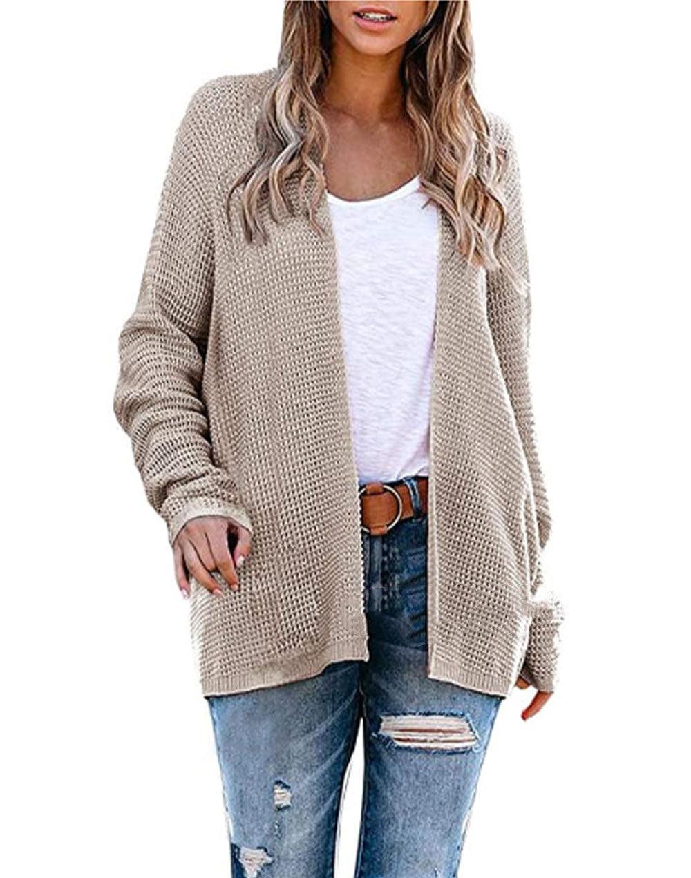 New Loose Large Size Knitted Cardigan INS Fashion Women - Nioor