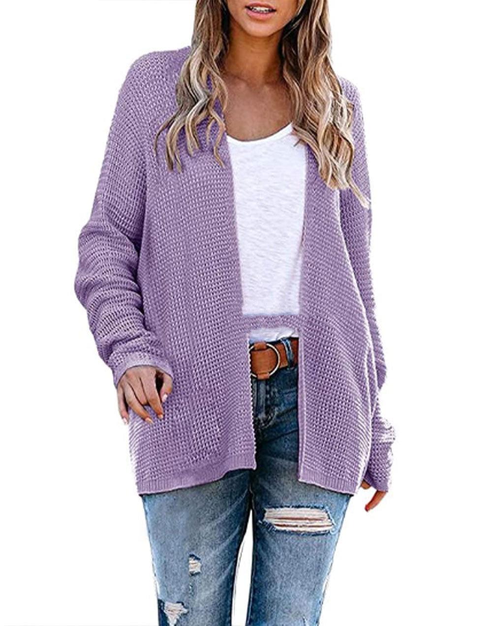 New Loose Large Size Knitted Cardigan INS Fashion Women - Nioor