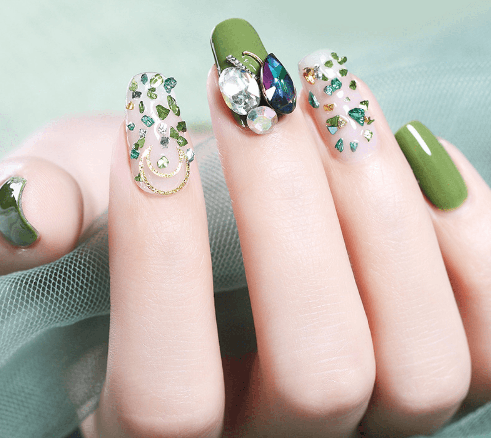 New Nail Art Jewelry Nail Diamond Nail Rivet - Nioor