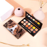 New noble pet twelve-color animal eyeshadow - Nioor