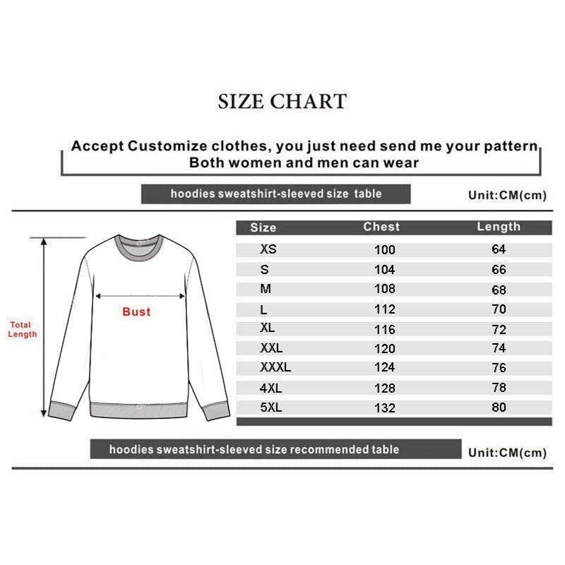 New Printed Sweater Loose Casual Korean Style Loose Crew Neck Top - Nioor