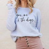 New Printed Sweater Loose Casual Korean Style Loose Round Neck Pullover - Nioor