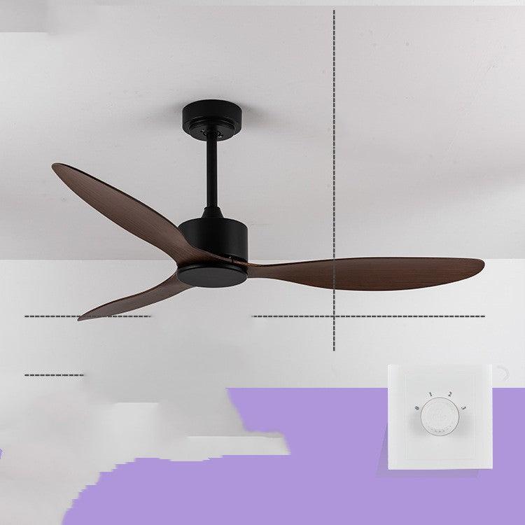 New Scandinavian Industrial Ceiling Fans Without Lights - Nioor