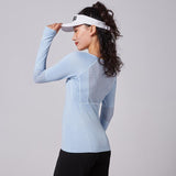 New Slim Yoga Fitness Running Long Sleeve Top Women - Nioor