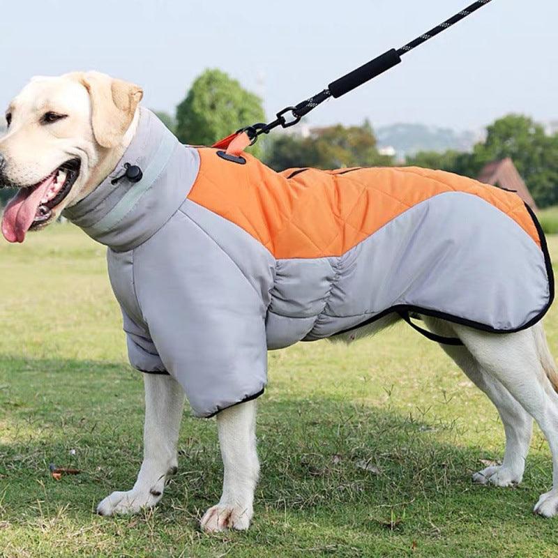 New Winter Dog Coat Waterproof Pet Clothes For Medum Large Dogs Warm Thicken Dog Vest Custome Labrador Jacket - Nioor