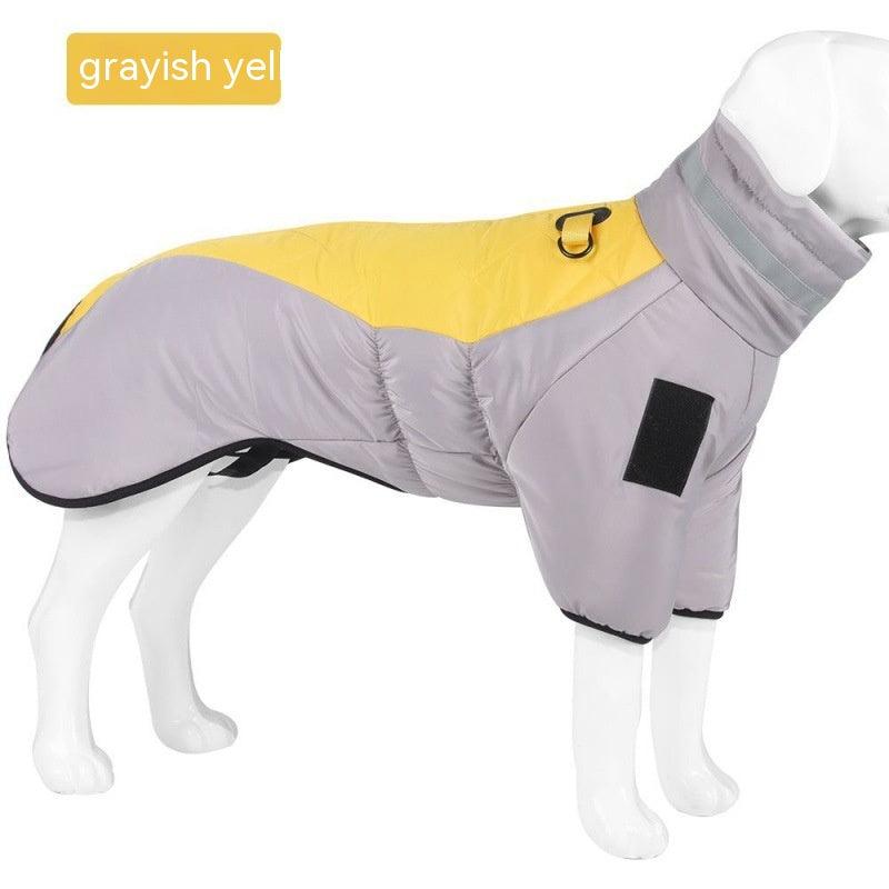 New Winter Dog Coat Waterproof Pet Clothes For Medum Large Dogs Warm Thicken Dog Vest Custome Labrador Jacket - Nioor