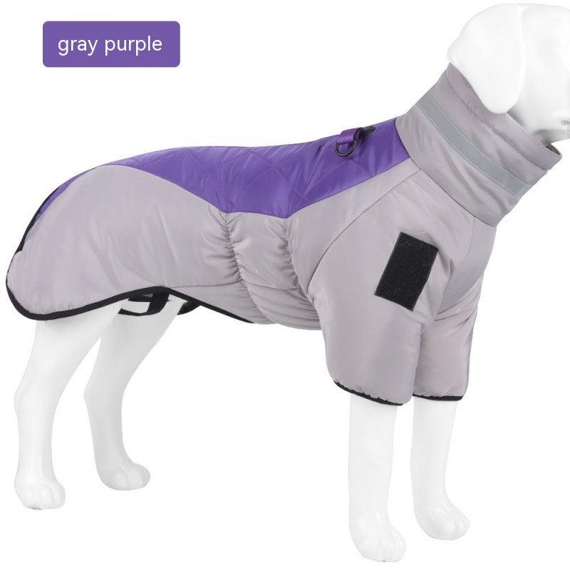 New Winter Dog Coat Waterproof Pet Clothes For Medum Large Dogs Warm Thicken Dog Vest Custome Labrador Jacket - Nioor