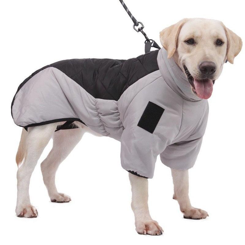 New Winter Dog Coat Waterproof Pet Clothes For Medum Large Dogs Warm Thicken Dog Vest Custome Labrador Jacket - Nioor