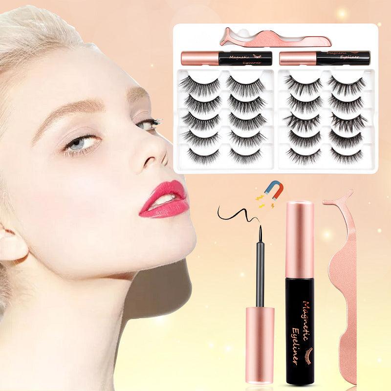 No Glue Waterproof Magnetic Lashes Eyeliner Magnetic Kit - Nioor