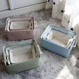 Nordic Japanese fabric storage basket - Nioor