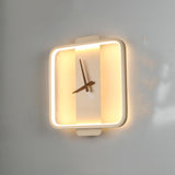 Nordic Wall Lamp Bedroom Bedside Lamp Clock Modeling Lamp - Nioor