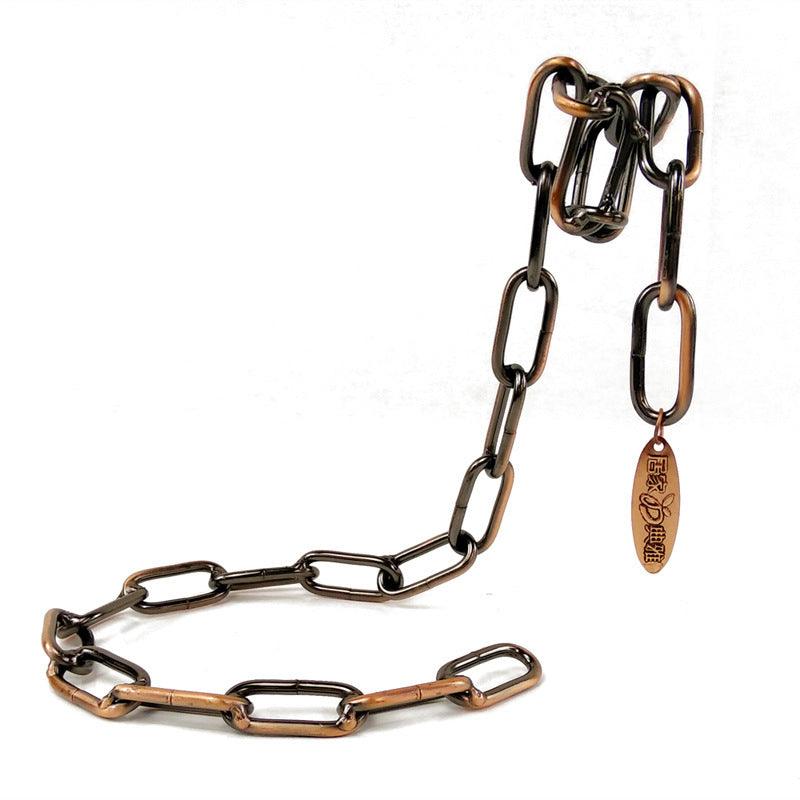 Odd Suspension Iron Chain Wine Rack Metal Chain Bracket - Nioor