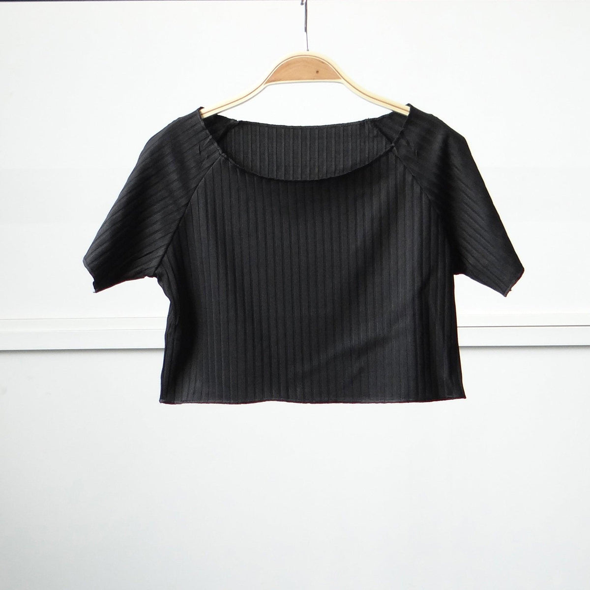 Off-shoulder Knitted Bottoming Shirt Women's Top - Nioor