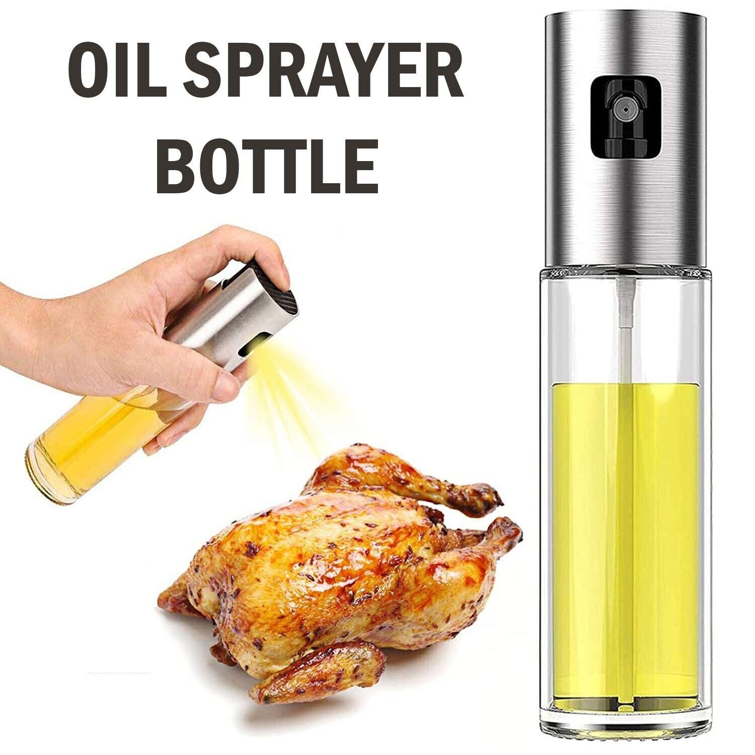 Olive Oil Sprayer Mister, Portable Spray Bottle Oil Sprayer For Cooking & Baking - Nioor