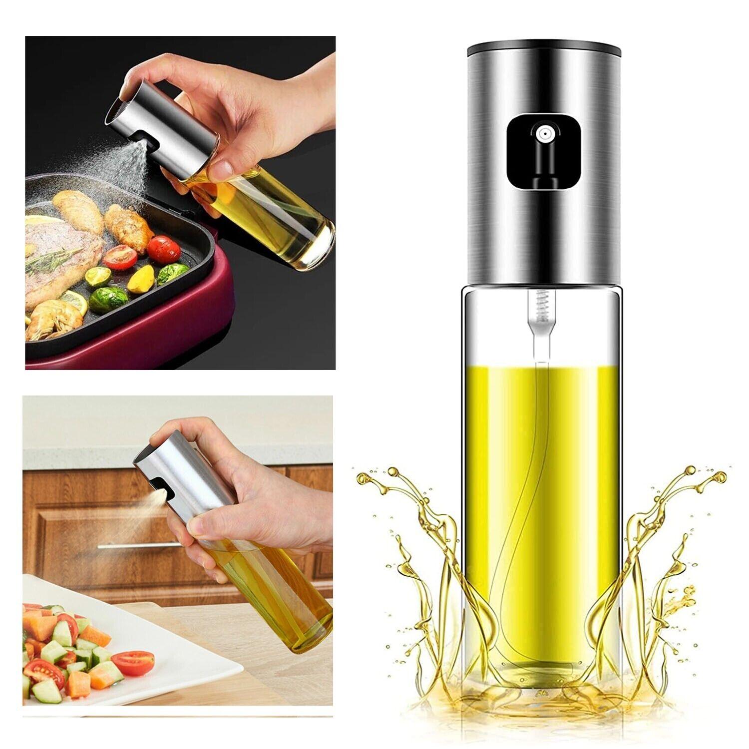 Olive Oil Sprayer Mister, Portable Spray Bottle Oil Sprayer For Cooking & Baking - Nioor