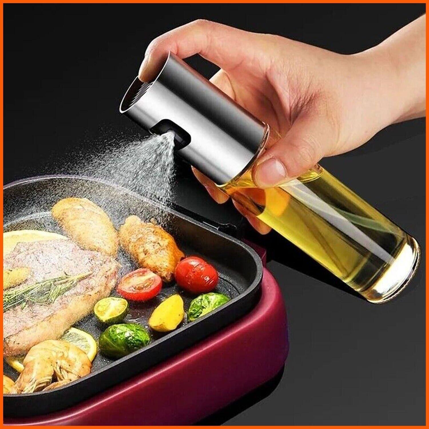 Olive Oil Sprayer Mister, Portable Spray Bottle Oil Sprayer For Cooking & Baking - Nioor