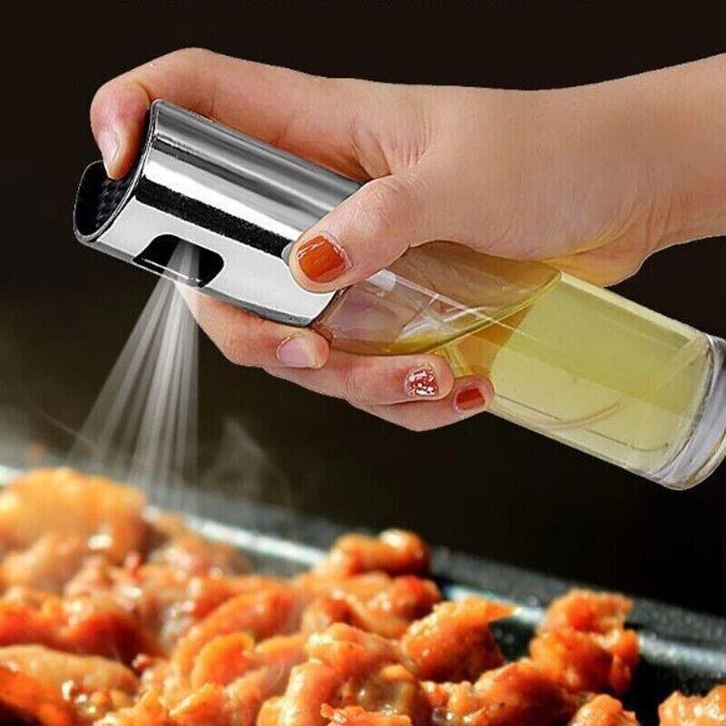 Olive Oil Sprayer Mister, Portable Spray Bottle Oil Sprayer For Cooking & Baking - Nioor