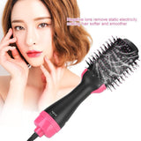 One-Step Electric Hair Dryer Comb Multifunctional Comb Straightener Hair Curling - Nioor