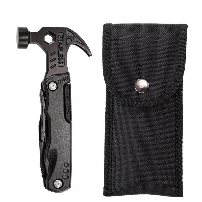 Outdoor Carry-on Multifunctional Stainless Steel Folding Pliers Hammer Tool Hammer - Nioor