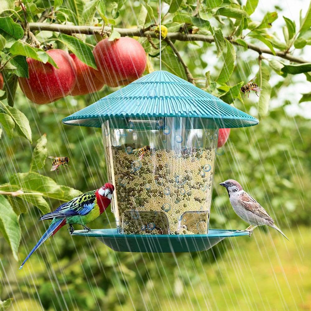 Outdoor Garden Hanging Metal Bird Feeder - Nioor