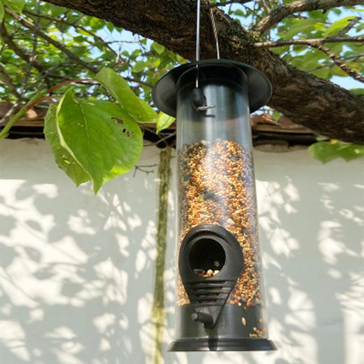 Outdoor Hanging Bird Feeder Automatic Pet Parrot Portable Feeder Dispenser - Nioor